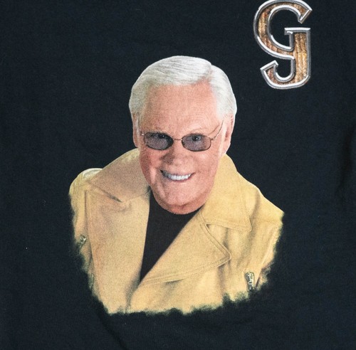 Vintage George Jones Concert T Shirt Country Music Size M 2007 Band Tee - Picture 3 of 15