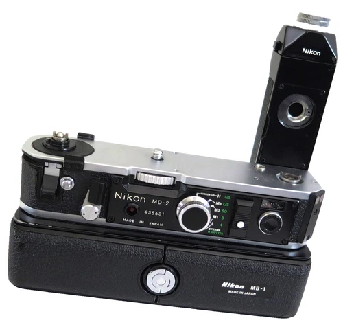 Nikon MD-2 MB-1 Motor Drive / Battery Pack For F2 Working / Corrosion