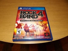Rock Band 4 (Sony PlayStation 4, PS4, 2015) Game Only TESTED EXCELLENT CONDITION