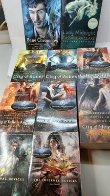 Cassandra Clare Bundle 10x Books Mortal Instruments Infernal Devices