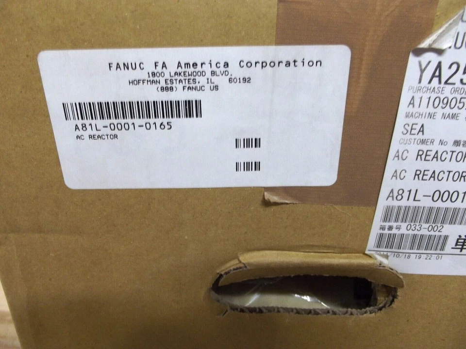GE FANUC A81L-0001-0165 AC REACTOR NEW 6 MONTH WARRANTY - Image 2 of 3