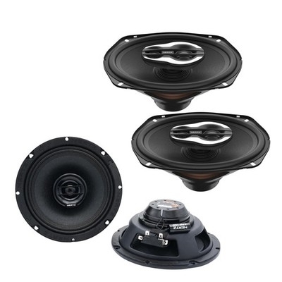 2 Pcs HERTZ SX-165-NEO 6.5'' & SX-690-NEO 6x9'' SPL Coaxial Speakers Bundle