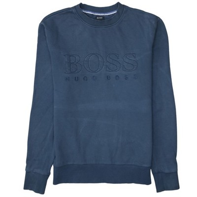 Pullover Sweatshirt Herren UK Größe S HUGO BOSS Blau