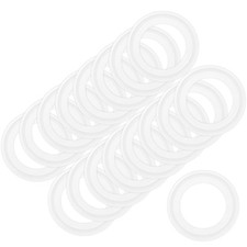 15-Pack Silicone O-Rings Gasket, 1.64" Seal Gaskets Flange Clamp O-Ring