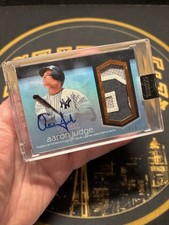 Aaron Judge 2018 Topps Dynasty Patch Auto Blue /5 Yankees