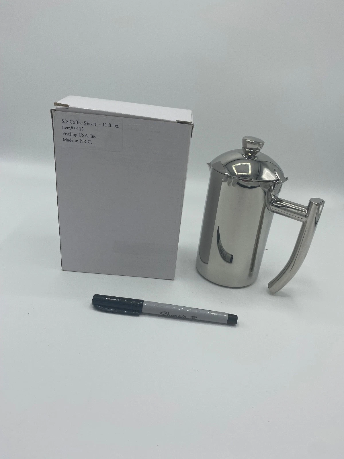 New Frieling USA Platinum 11oz Double-Wall Insulated Beverage Server