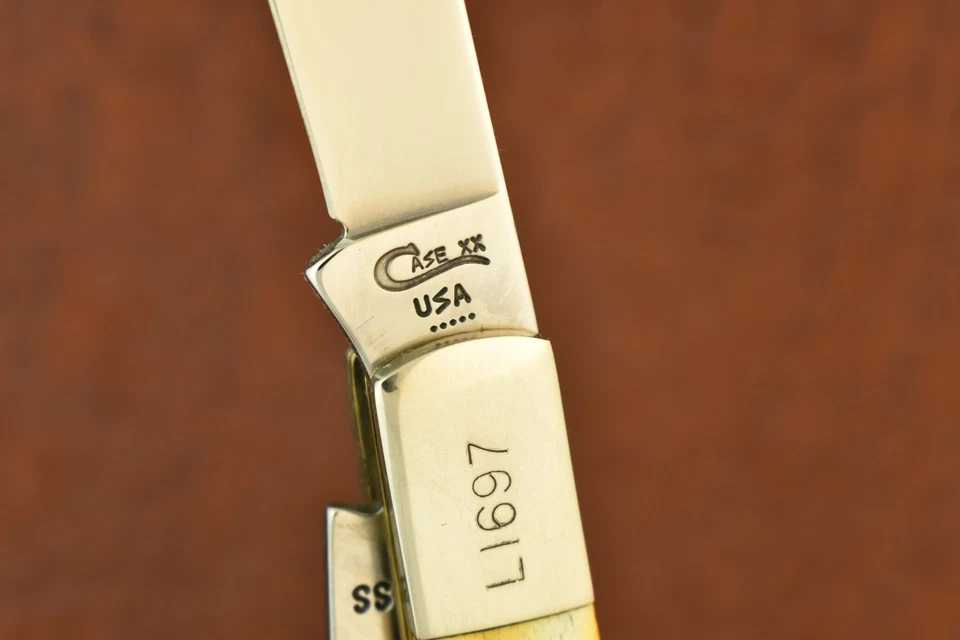 CUCHILLO CASE XX USA 1995 NKCA CIERVO JUMBO CERDO PEGATINA PLÁTANO TRAMPERO 5251 SS (27592 Foto 4 de 4