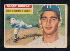 1956 Topps Sandy Koufax #79 (GB) - Dodgers - Fr - D4215