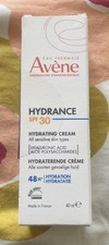 Image of Avene Hydrance SPF 30 Hydrating Cream 48 Hrs Hydration 40ml BNIB
