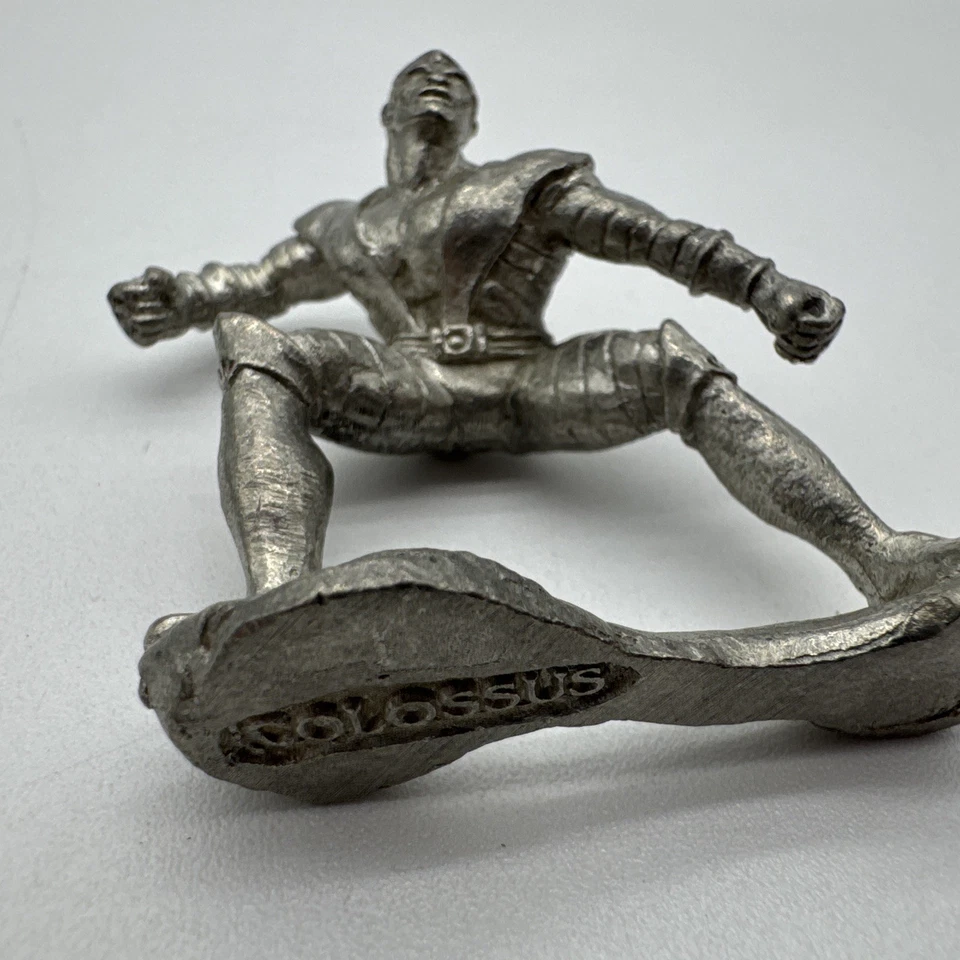 复古 Marvel Colossus Pewter 公仔 Maurus Gallo 雕塑 1990 — 第 3/4 张图片