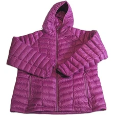 Camel Crown Women's Packable Light Weight Down Jacket Sz XXXL Burgandy Hiking