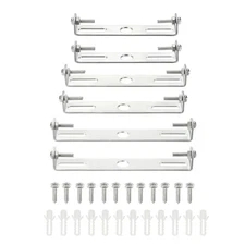 Ceiling Light Plate 90mm 105mm 120mm Lighting Fixture Mounting Bracket Pack of 6