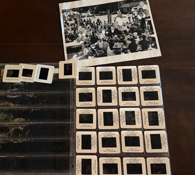 KEY WEST TV SHOW PRESS KIT LOT OF 35MM SLIDE JENNIFER TILLY