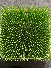 Boon Grass Countertop Drying Rack Holds 12 Baby Bottles BPA Free EUC 9.5  x 9.5  