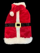 Cat Time for Joy Santa Claus Christmas Costume One Size Fits All For Adult Cats