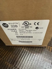 New Sealed 22B-B017N104 ALLEN BRADLEY PowerFlex 40 AC Drive 17A 5HP