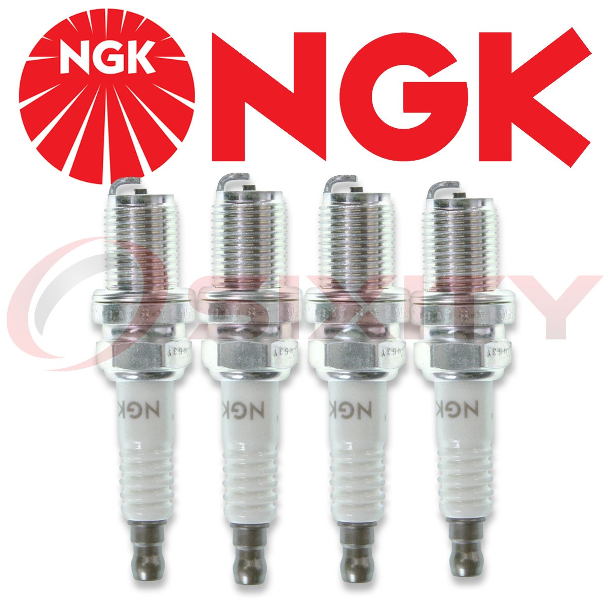 Set of 4 NGK R5671A-8 V Power Racing Turbo Nitrous Spark Plugs Kit Pack # 4554