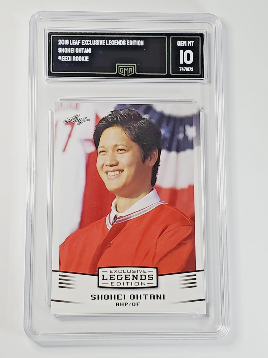 Shohei Ohtani GMA 10 2018 Leaf Rookie Exclusive Editions Legends