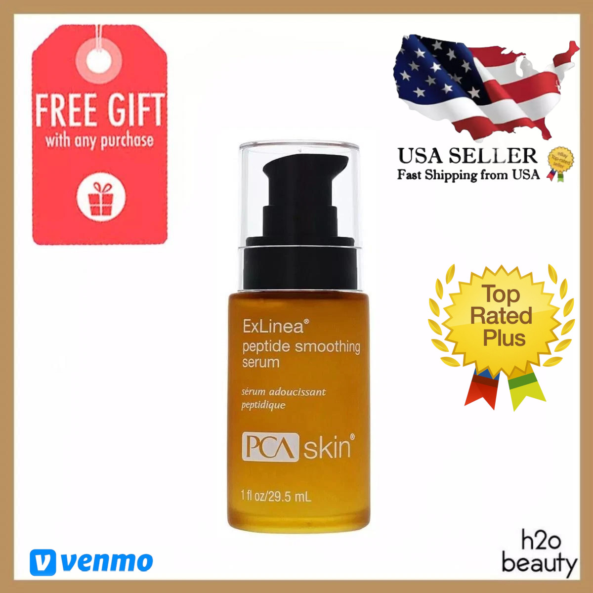 PCA Skin ExLinea Peptide Smoothing Serum 1 oz
