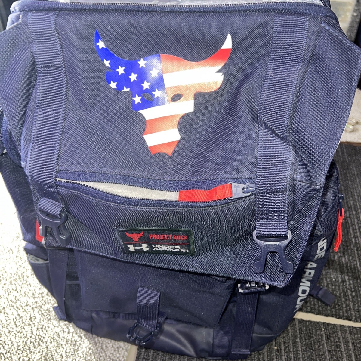 Under armour Backpack Rock Freedom UA x Project- Red white blue Special  Edition