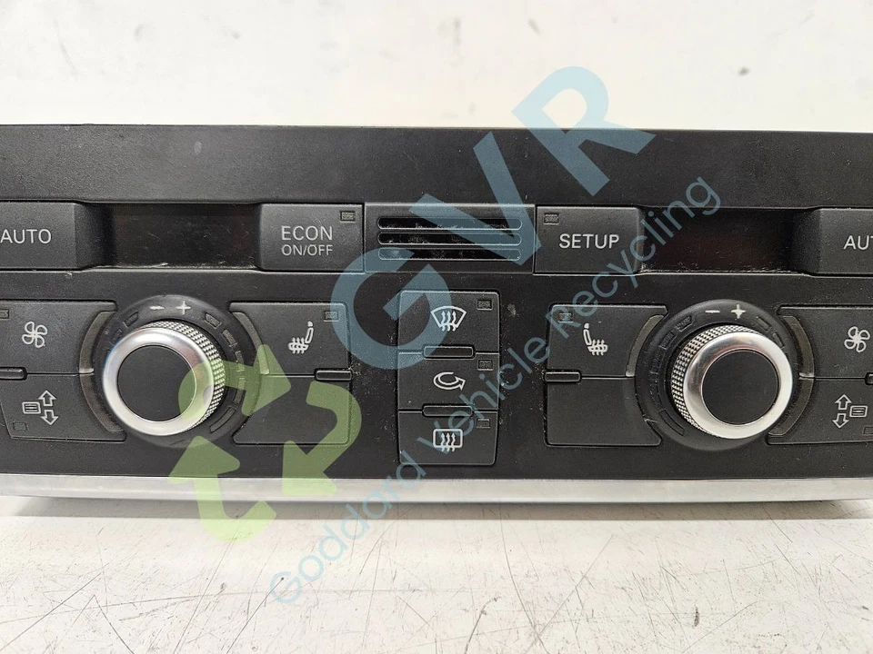 AUDI Q7 4L Digital Climate Control Panel 4l0820043f - Image 4 of 4