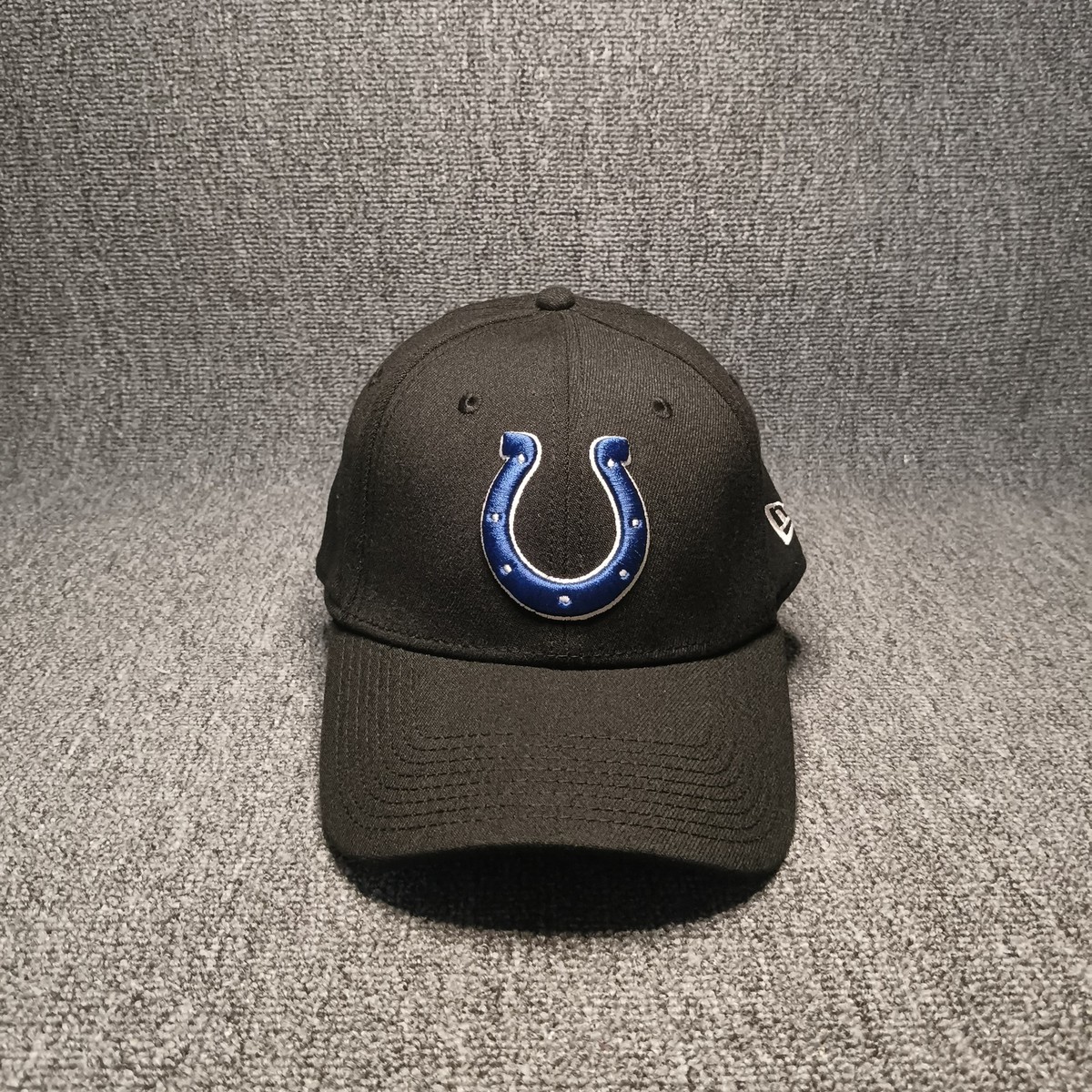 New Era Indianapolis Colts NFL Black Fitted Cap Hat