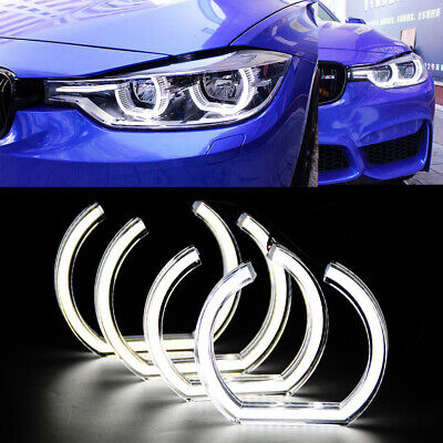 Cree LED Angel Eyes White Crystal DTM Halo For BMW 3 Series E92 coupe M3 2007-13
