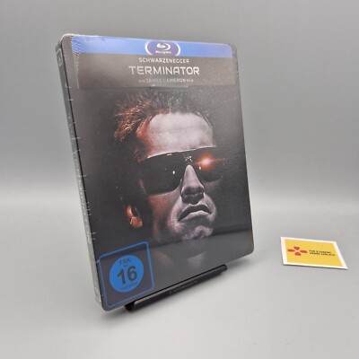 Blu-Ray Film: Terminator	Steelbook	Arnold Schwarzenegger	Zustand:	Neu