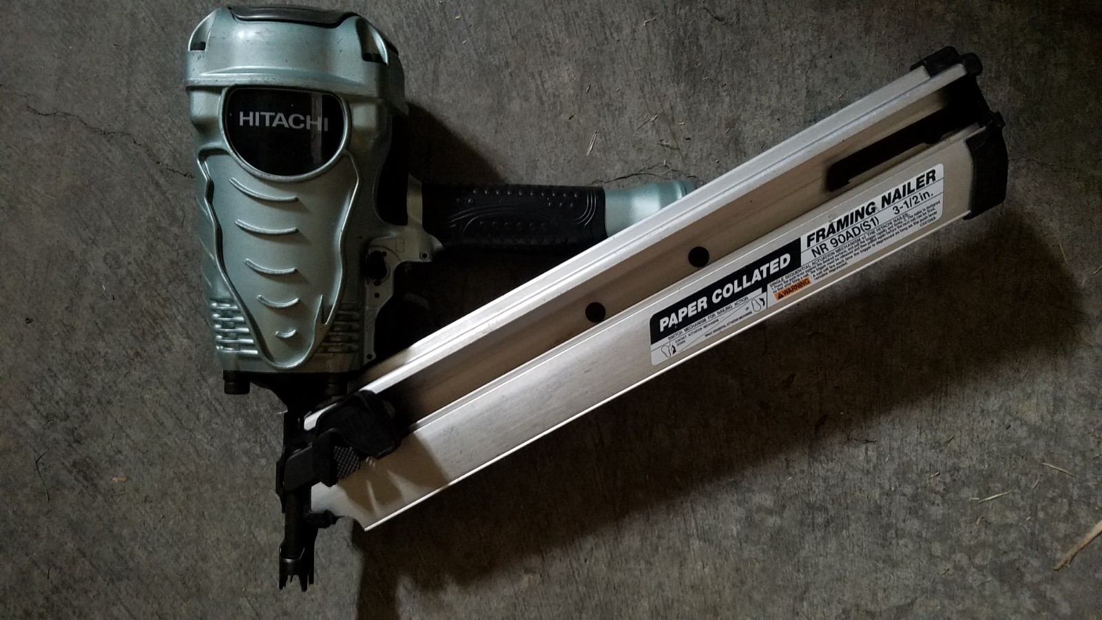 Metabo  Clipped head Framing nailer nail gun papertape nr90ads1 nail gun 30-34&deg; 
