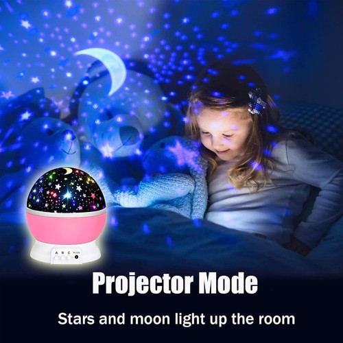 Toys for 1-10 Year Old Girls,Star Projector for Kids 2-9 Year Old Girl Gifts Toy - Picture 4 of 11