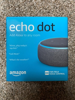 echo dot what's in the box