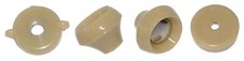 1951 1952 Chevrolet Full Size Passenger Car Ivory Radio Knobs 4pcs