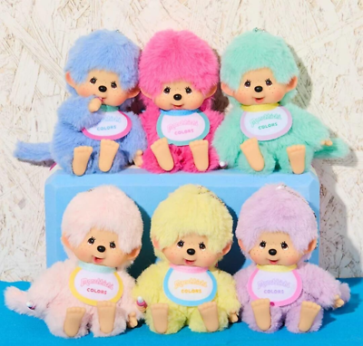 monchichi colors keychain set of 6 Size 13.5 × 8.5 × 5.5cm monchichi colors keychain set of 6 Size 13.5 × 8.5 × 5.5cm
