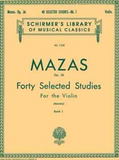 40 Selected Studies, Op. 36 - Book 1