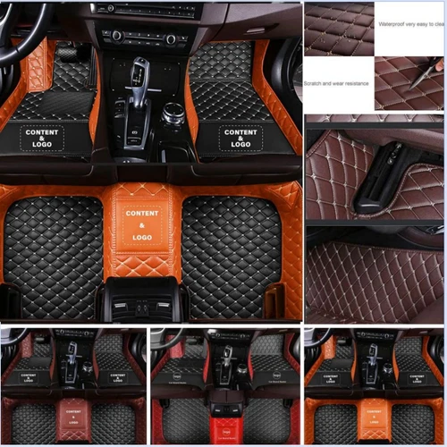 For Alfa Romeo Car Floor Mats Luxury Carpet Custom Waterproof Liners All Models - Foto 8 di 31