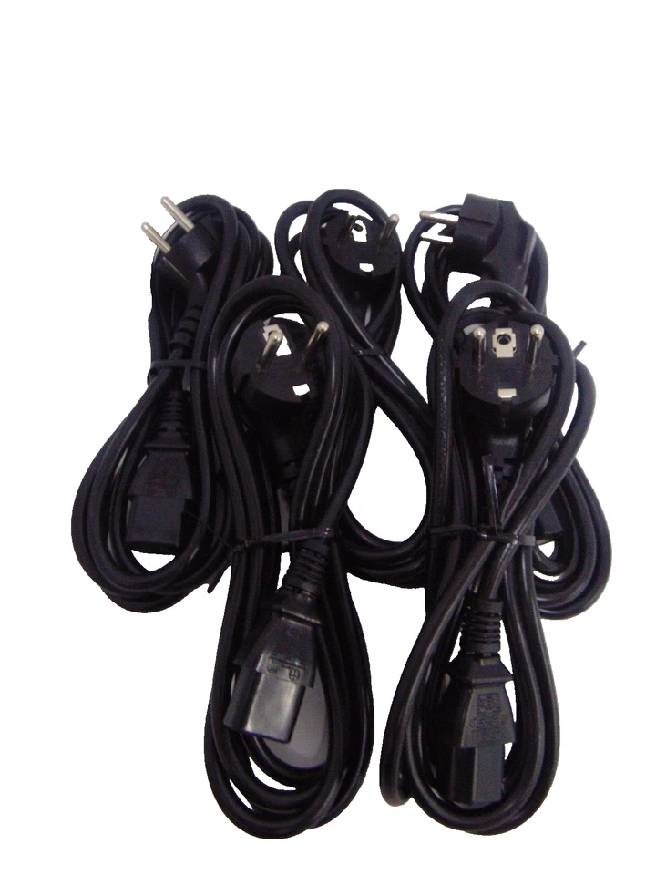 LOT OF (25) I-SHENG SP-023 Plug 16A 250V Power Cord UK Europe NEW - Image 2 of 4