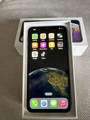 Apple iPhone XS Max (TikTok Installed) - 64 GB - Silver (AT&T)