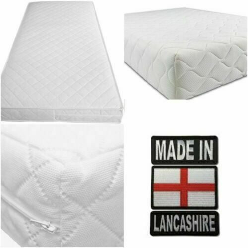 Travel Cot Baby Mattress 100 x 70 / 95 x 65 cm Thick More Comfy Made in England - Picture 4 of 4