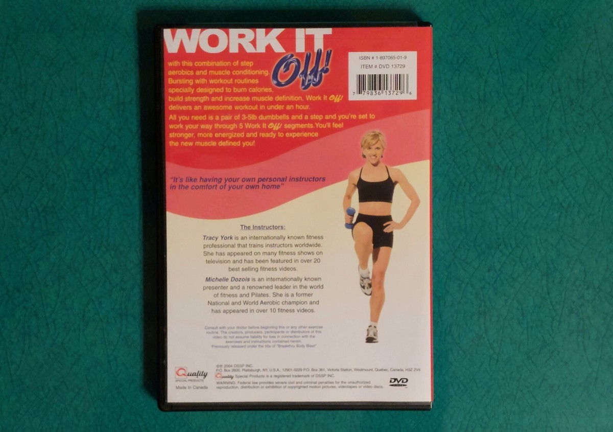 Work It Off! Cardio Sculpt DVD With Tracy York & Michelle Dozois