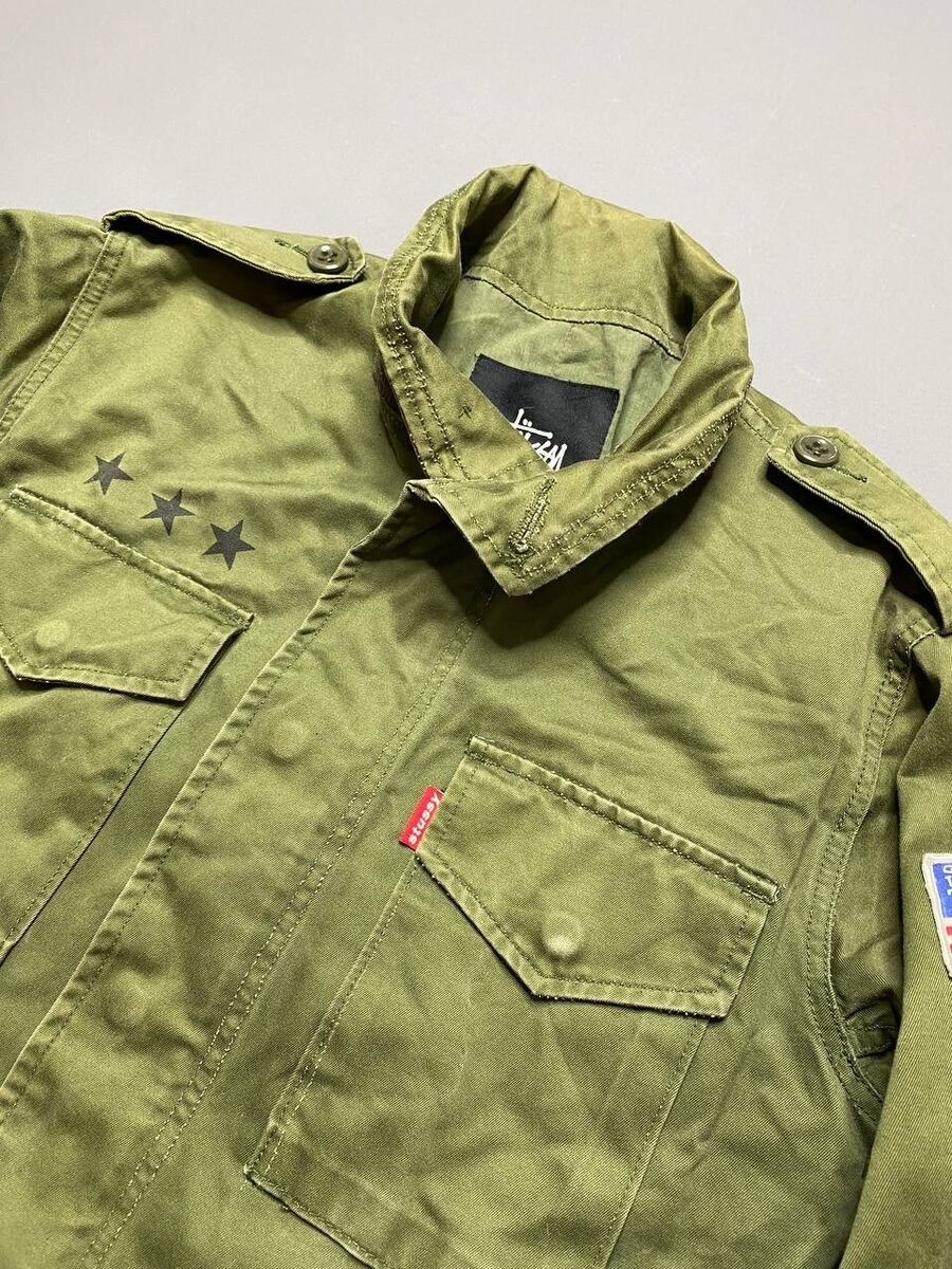 Vintage Stussy Troops Military M65 Y2K Canvas Jacket | eBay Vintage Stussy Troops Military M65 Y2K Canvas Jacket | eBay
