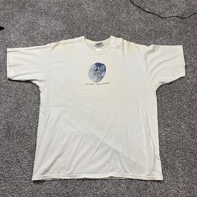 Vintage Planet Hollywood Dallas 2000 Film Reel T Shirt Size Xl