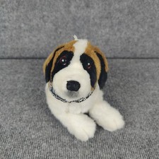 Vintage Dakin Lou Rankin Alps St Bernard Dog Plush Bandana Stevie Stuffed 9" Toy