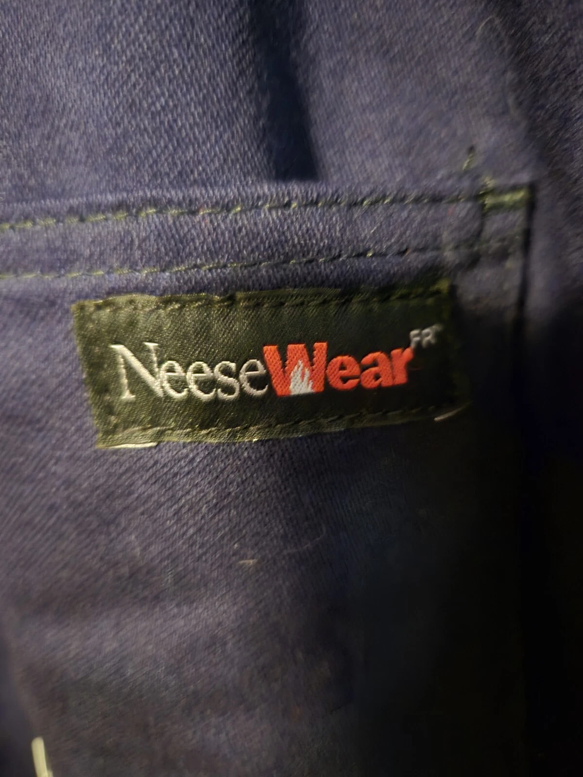 Neese Wear FR Coveralls Men’s XL 46/48 Reg ASTM F1506-2000 ATPV 11.5 CAL/CM - product detail image 3