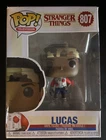 Funko Pop! Netflix Stranger Things #807 Lucas Vinyl Figure New