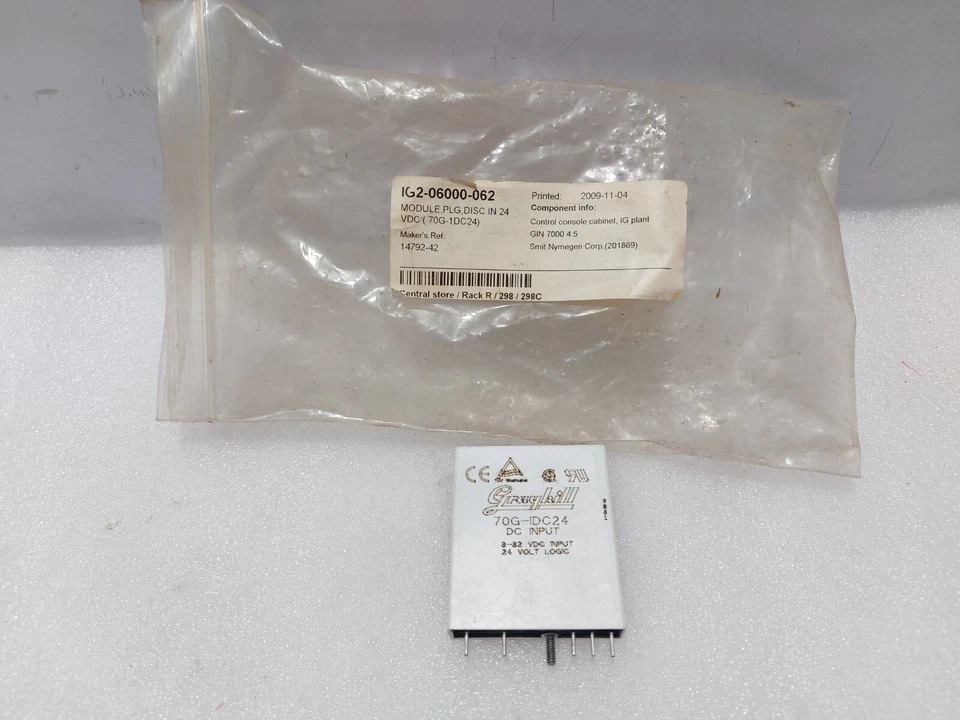 Grayhill 70G-IDC24 I/O Modules DC Input  - Lot of 6PCs - Image 2 of 4