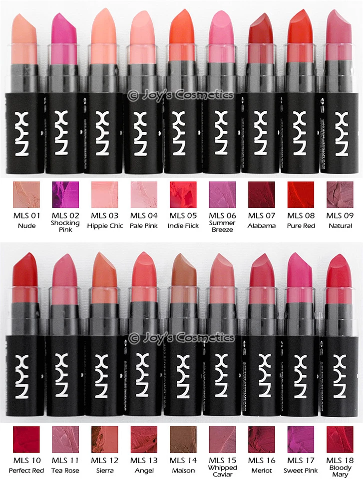 1 NYX Matte Lipstick - Silky Matte Finish "Pick Your 1 Color" *Joy's cosmetics* - Image 4 of 4