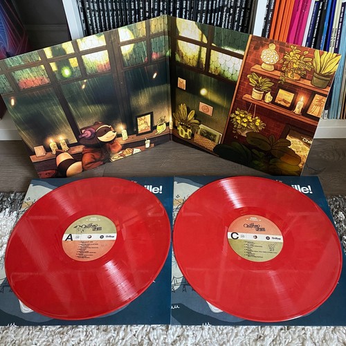 Chillhop Essentials Fall 2022 2LP - Numbered 44/200 (Red & Yellow Marble Vinyl) - Picture 4 of 8