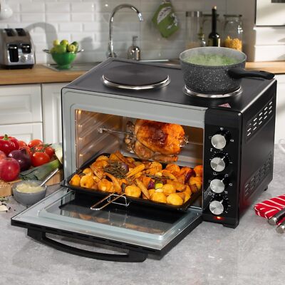 Hob Portable Oven Grill Daewoo Mini Counter Top Electric Cooker