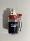 Vintage Coca Cola Plastic Mug With Polar Bear Lid