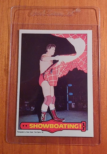 1985 OPC RODDY PIPER ROOKIE WRESTLING CARD - WWE WWF SHOWBOATING  GRADABLE  